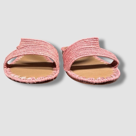 Carrie Forbes Wafa Hand Woven Slide Sandals EU 36 Pink - Picture 6 of 8